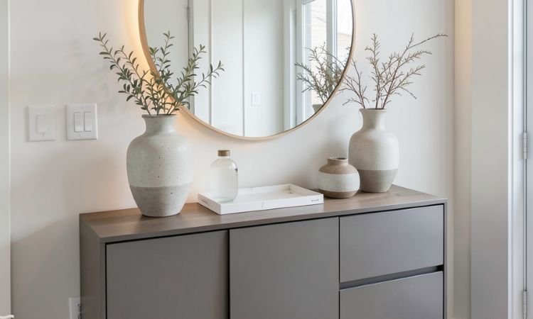 entryway console decor ideas