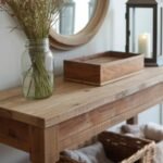 farmhouse entryway table decor ideas