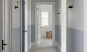 narrow hallway paint ideas