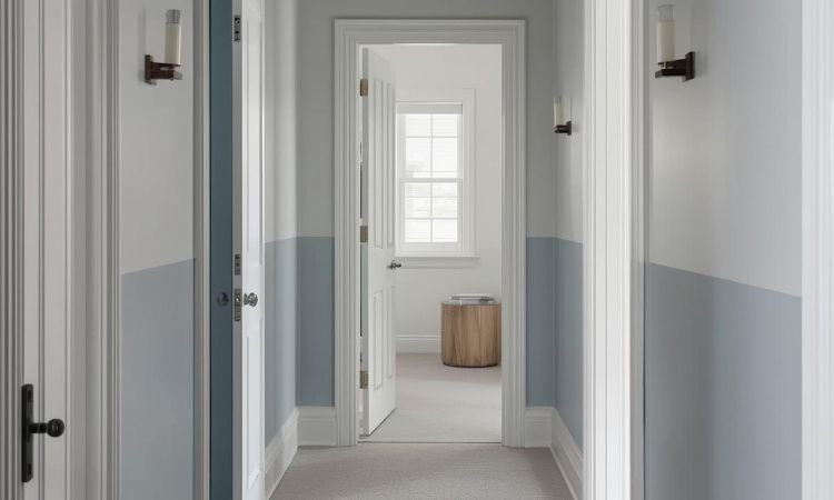 narrow hallway paint ideas
