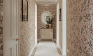 narrow hallway wallpaper ideas