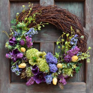 spring grapevine wreath ideas