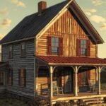 1800s farmhouse exterior