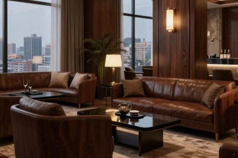 Luxury lounge interior