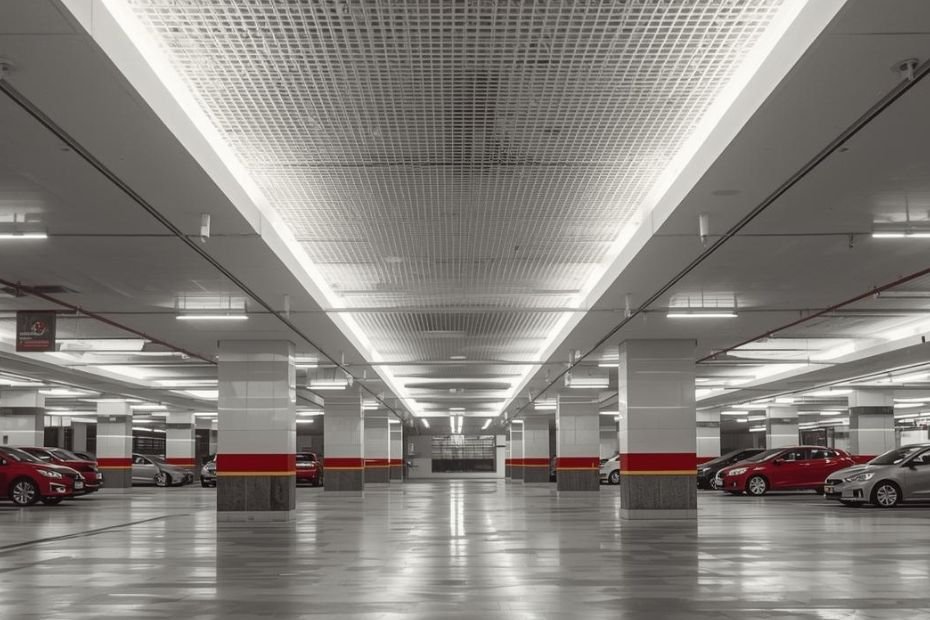 car parking false ceiling design