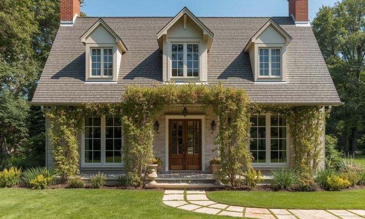 french farmhouse exterior