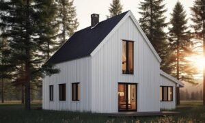 scandinavian farmhouse exterior