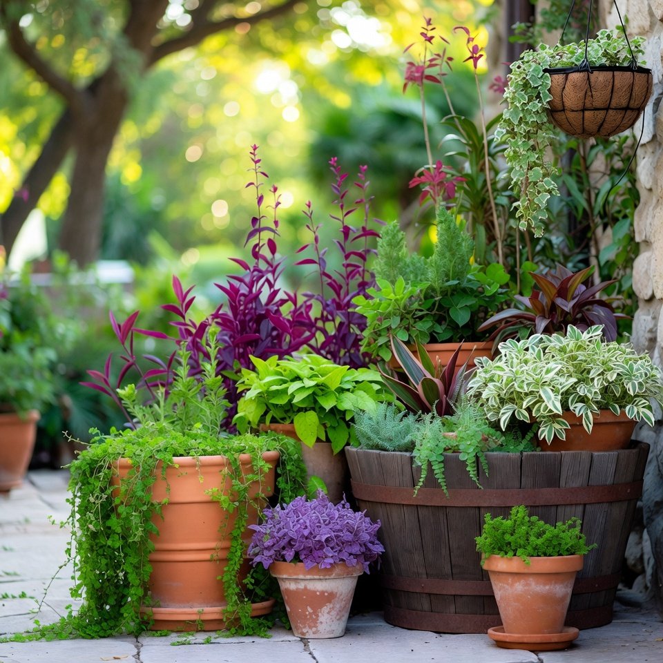 Create Container Garden Groupings