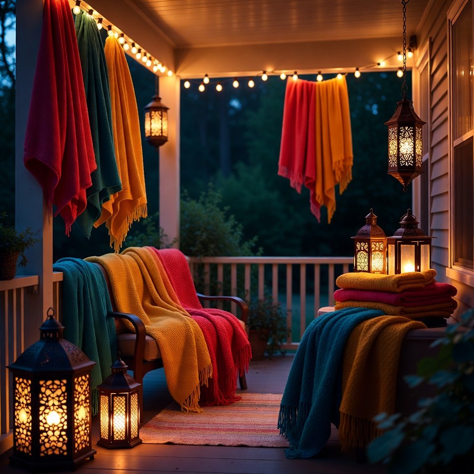 Display Decorative Lanterns