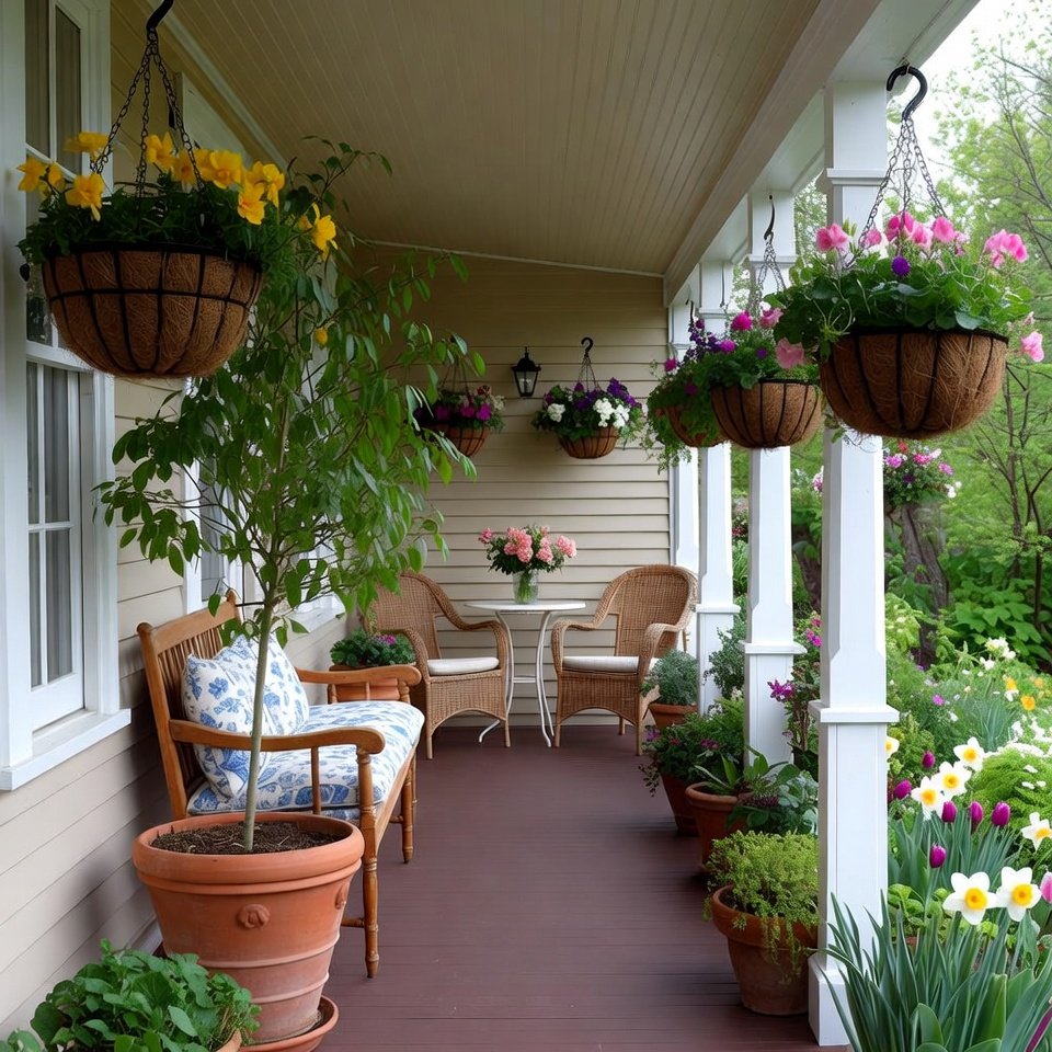 Incorporate Hanging Baskets