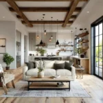 Farmhouse Kitchen Living Room Ideas