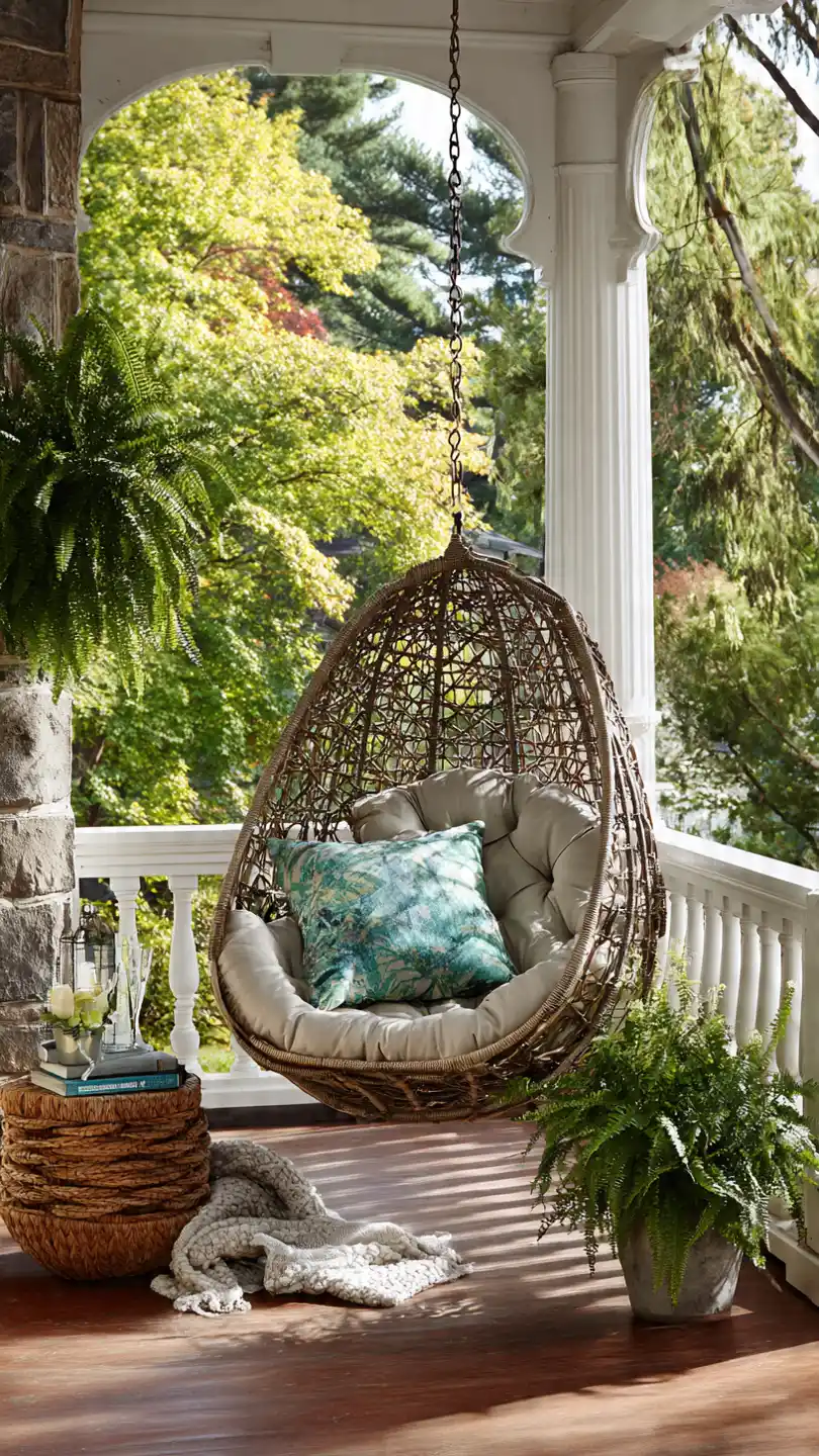 Porch Swings or Hanging Chairs