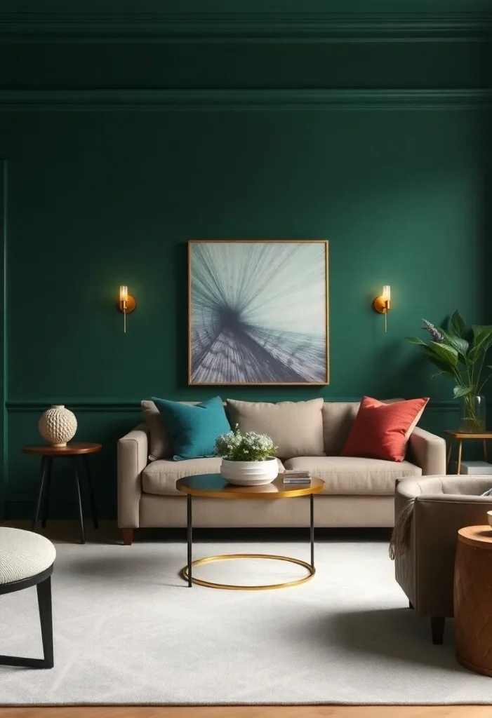 Rich Emerald Green Luxury 1