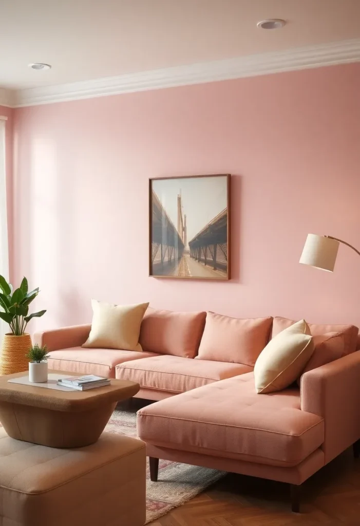 Soft Powder Pink Feminine