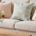 Spring living room decor