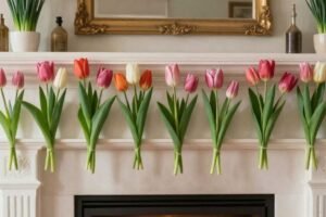 Spring mantle decorating ideas