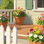 Spring planter ideas for front porch