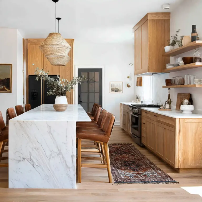 Ways To Style the Space Above Kitchen Cabinets That Transform Awkward Gaps