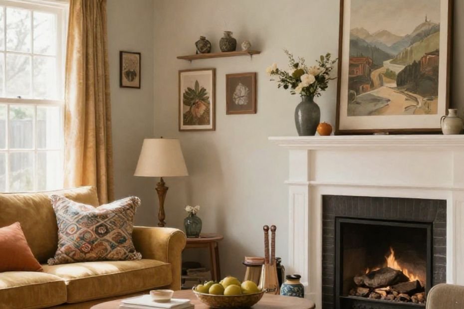 eclectic cottage decor