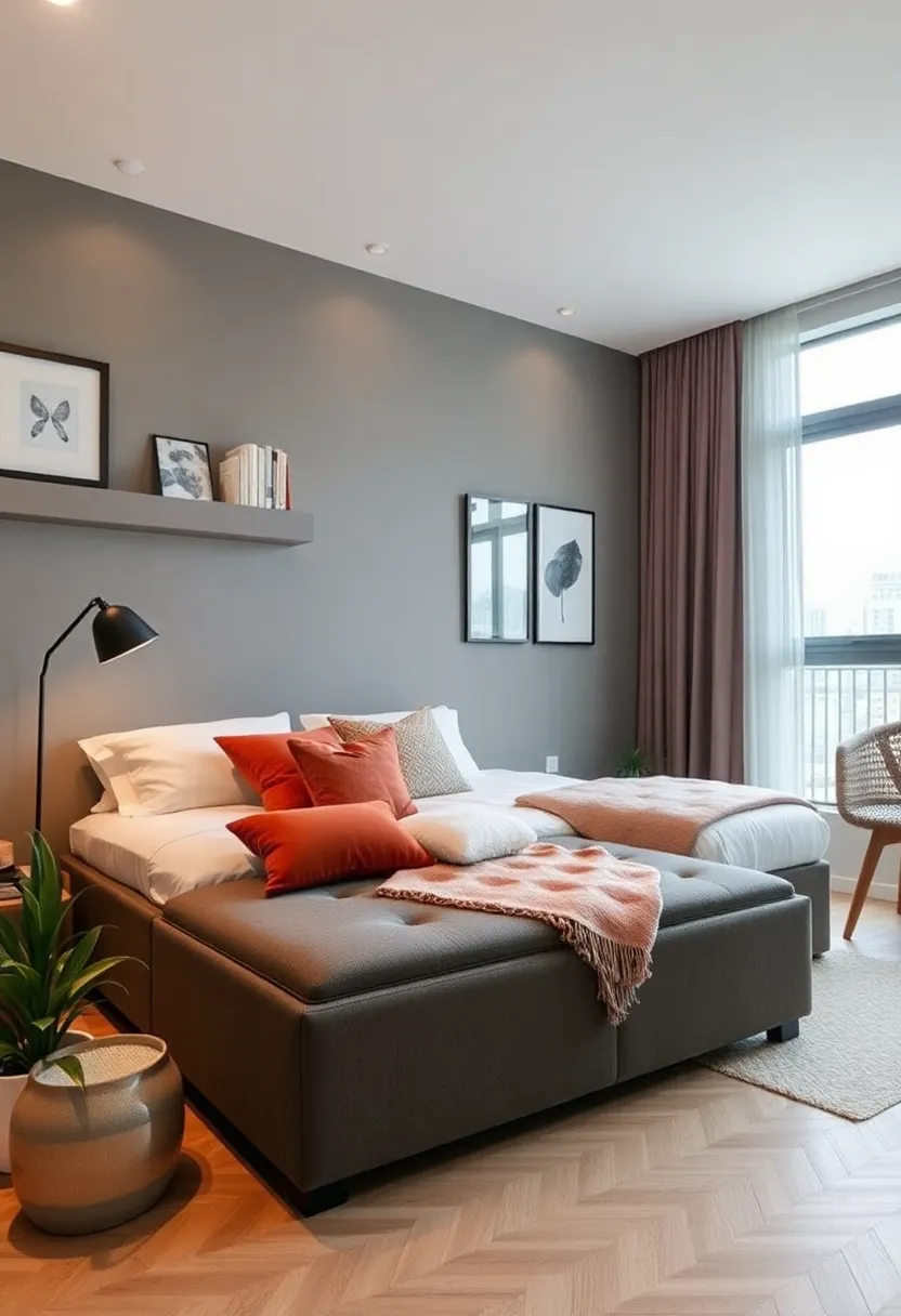 Hidden Storage Ottoman