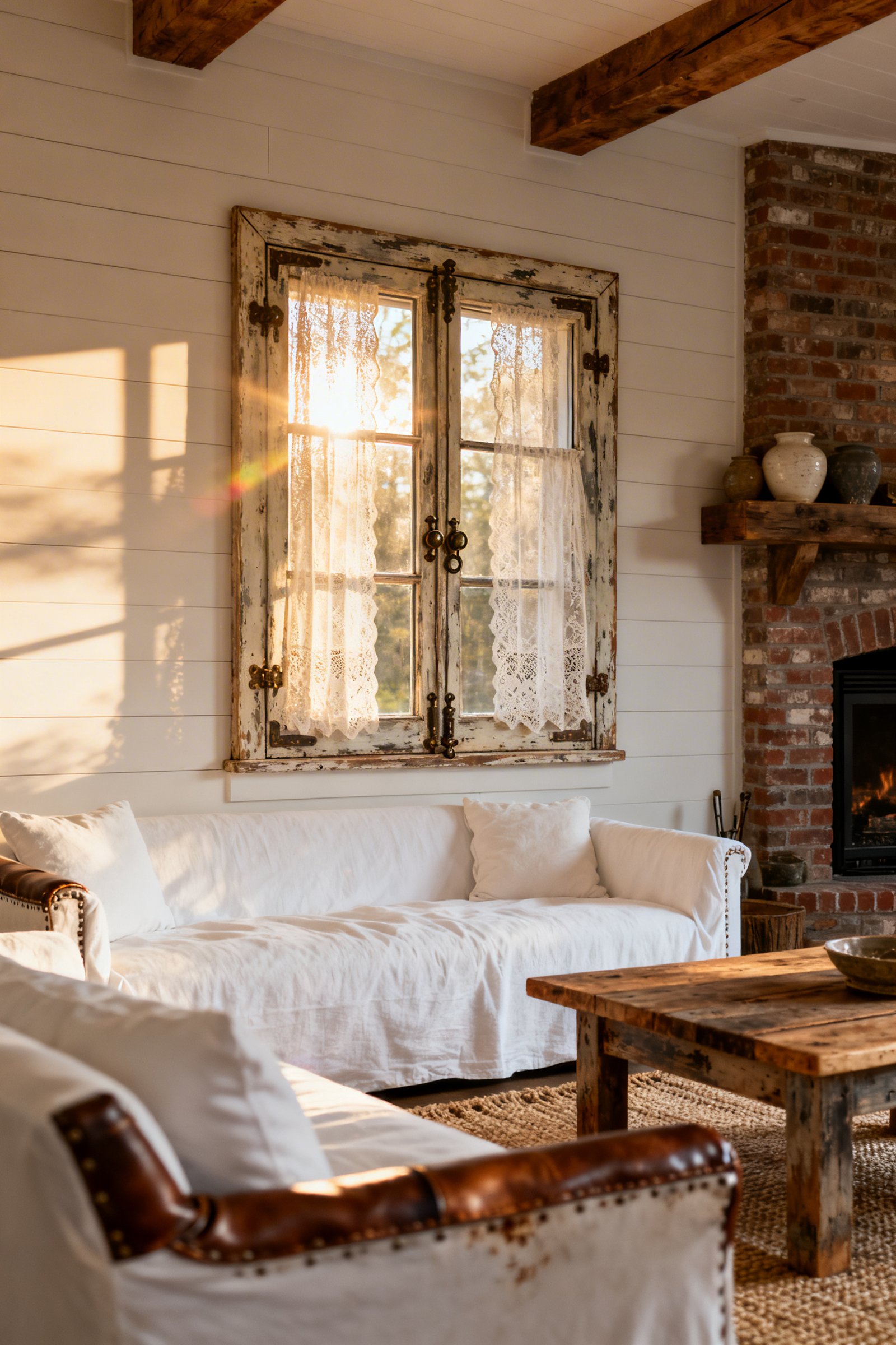 Vintage Window Decor