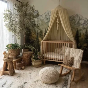 Earthy Baby Nursery Ideas