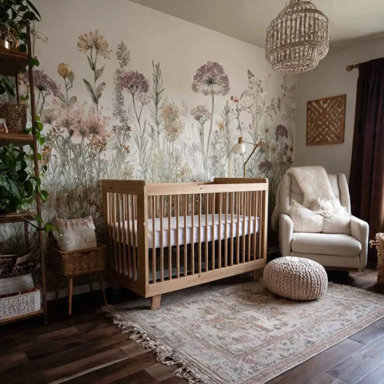 Wildflower Whimsy Dreamy Boho Gender Neutral Nursery