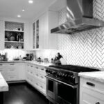 black and white kitchen backsplash ideas