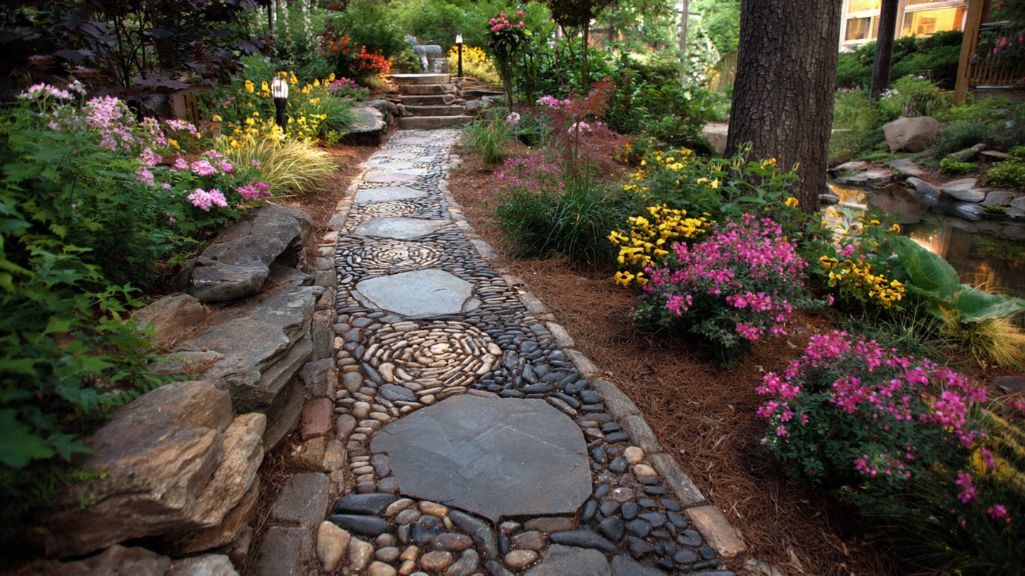 creative walkway pavers ideas to upgrade your gard
