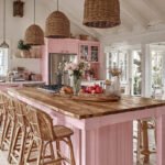 pink cottagecore kitchen ideas