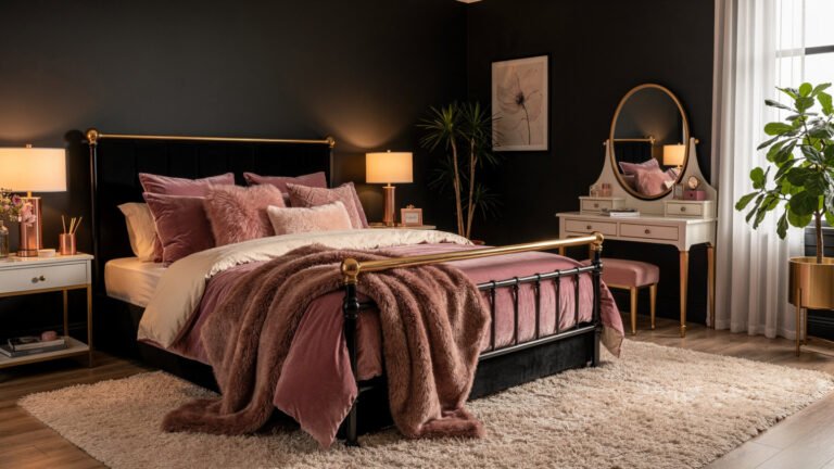 Chic Black Bedroom Decor Ideas for Women for an Elegant Space