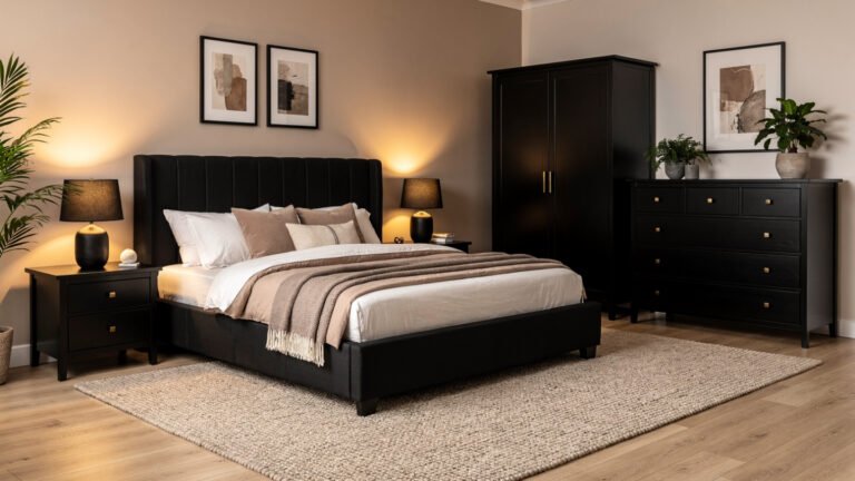 21 Stylish Black Bedroom Furniture Ideas for a Bold and Modern Space