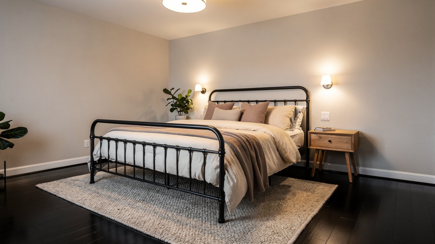 Black Floor Bedroom Ideas