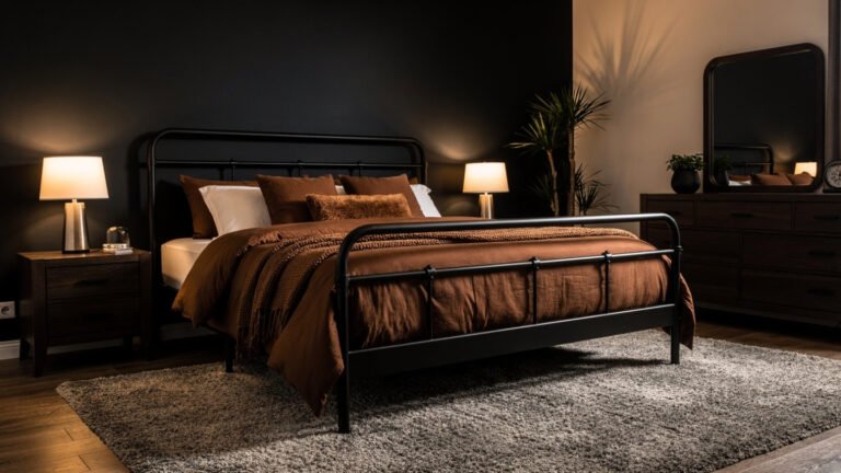 Cozy Brown and Black Bedroom Ideas for a Warm Space