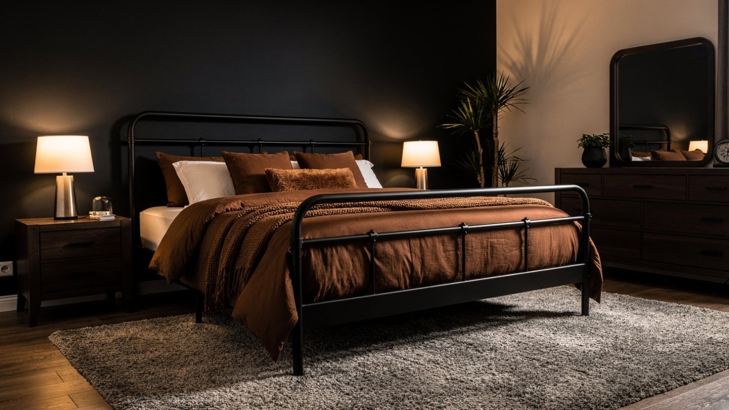 Brown and Black Bedroom Ideas