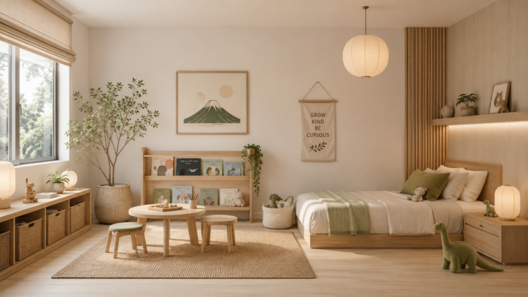 18 Japandi Kids Room Ideas for a Calm and Serene Space