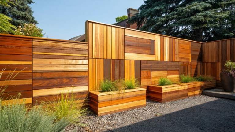 Creative Wooden Fence Ideas for a Stylish Backyard Boundary