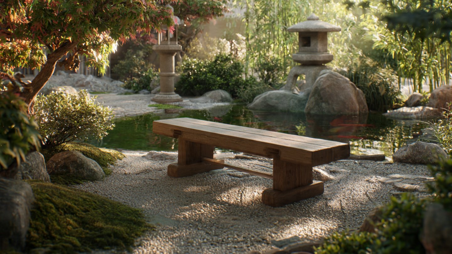 Japanese Garden Bench Ideas