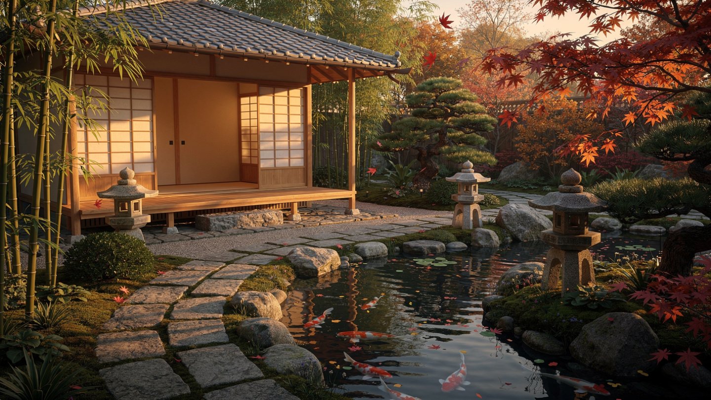 Japanese Garden House Ideas