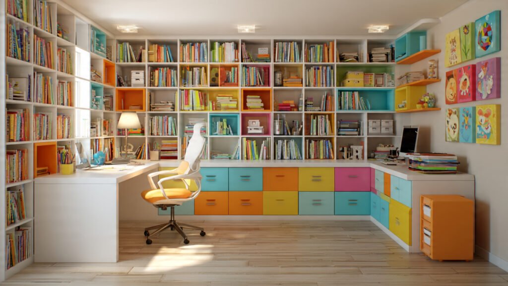 Kids Room With Desk Ideas