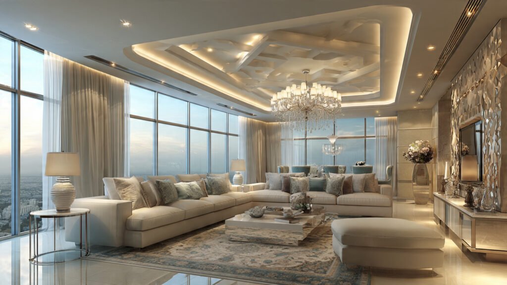 28 Stunning Luxury Living Room False Ceiling Design Ideas That ...