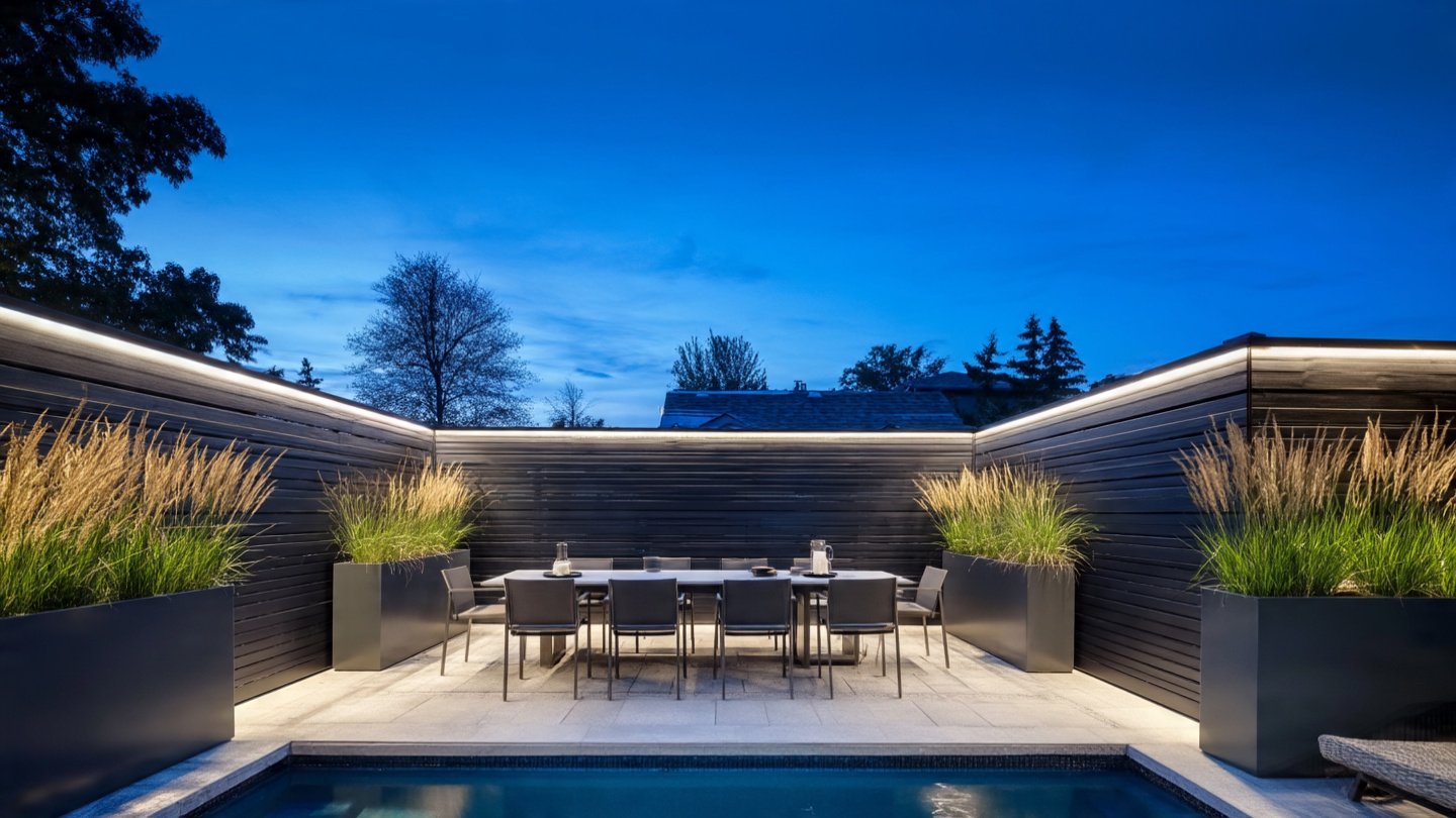Modern Tall Privacy Fence Ideas for a Secure and Stylish Backyard Retreat