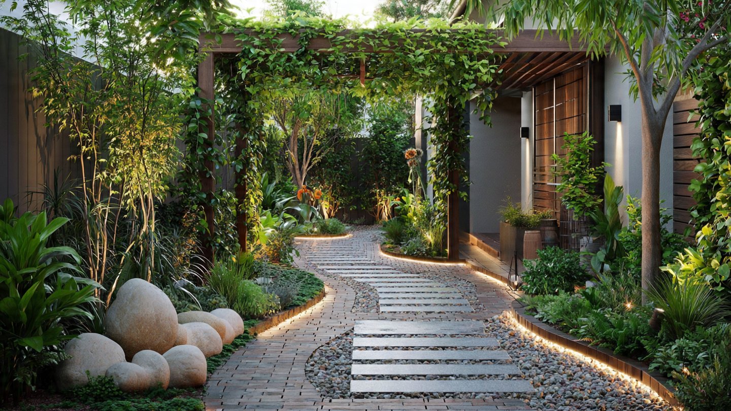 Patio Walkway Ideas 1