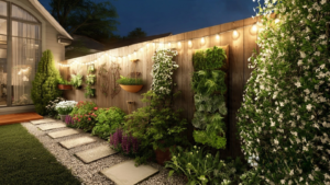 Privacy Fence Decorating Ideas