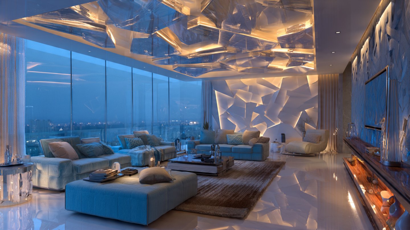 acrylic false ceiling design
