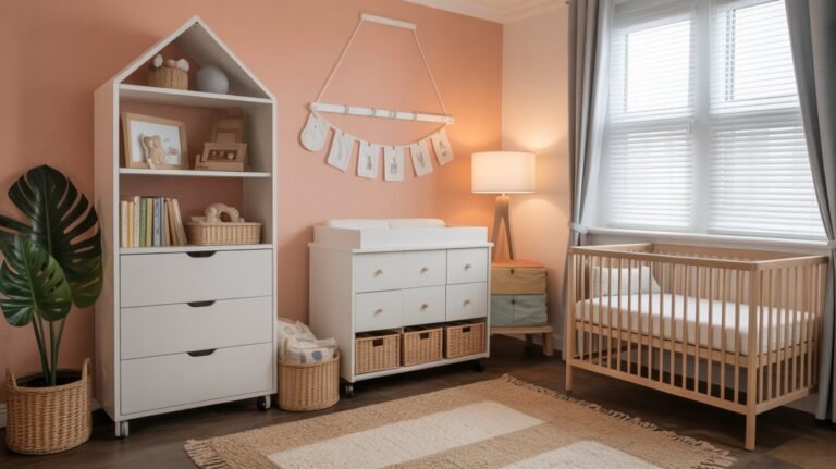 Baby Nursery Storage Ideas That Make Chaos Feel Like a Folded Blanket