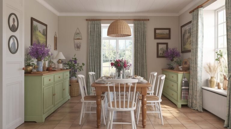 Charming Country Cottage Dining Room Ideas for a Welcoming Space