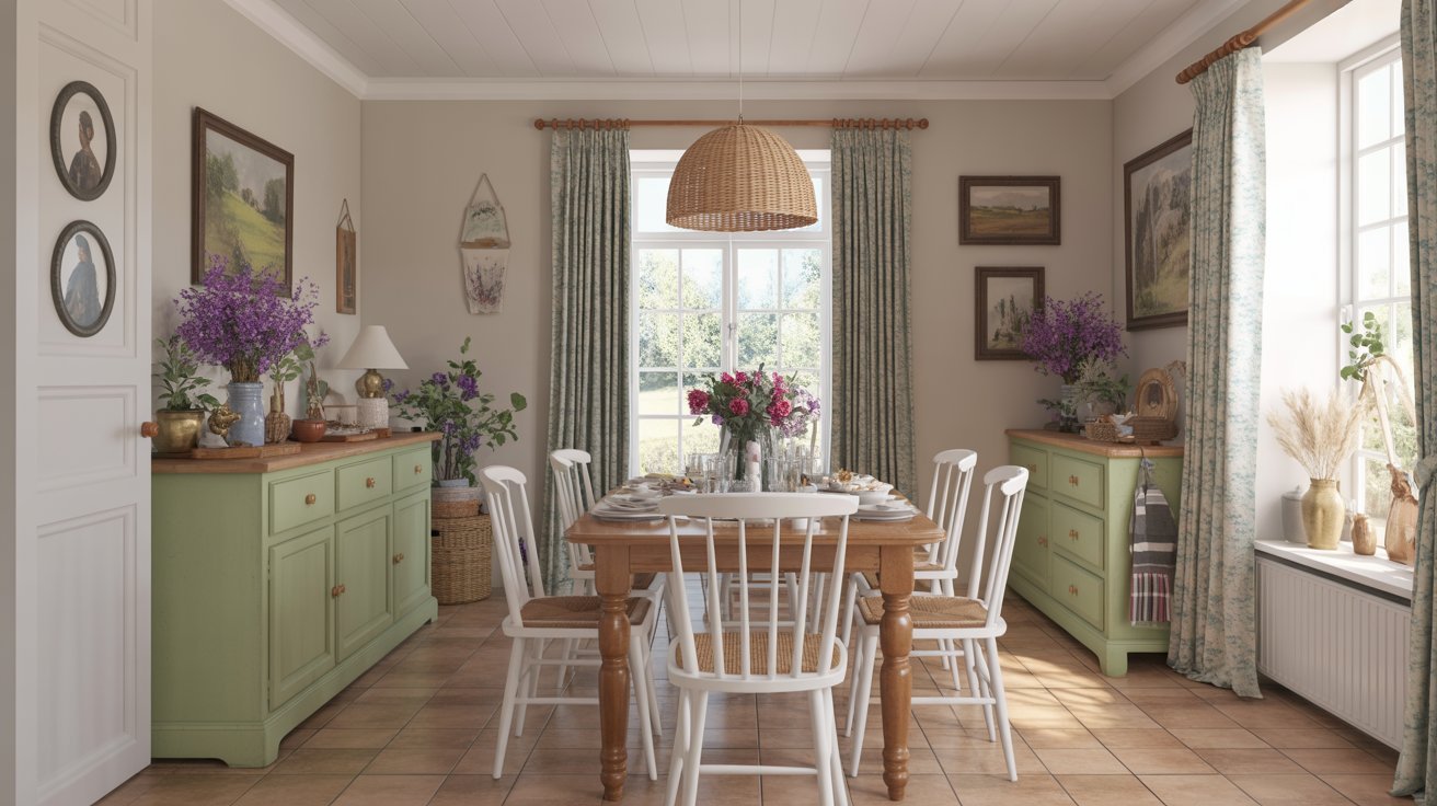 country cottage dining room ideas