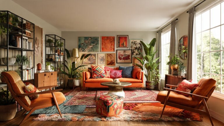 Cozy Eclectic Living Room Ideas for a Character-Filled Space