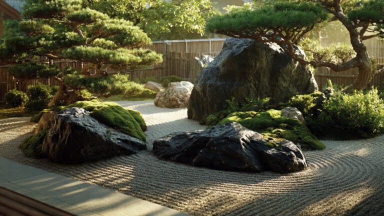 Stunning Japanese Stone Garden Ideas That Look Peaceful Year Round